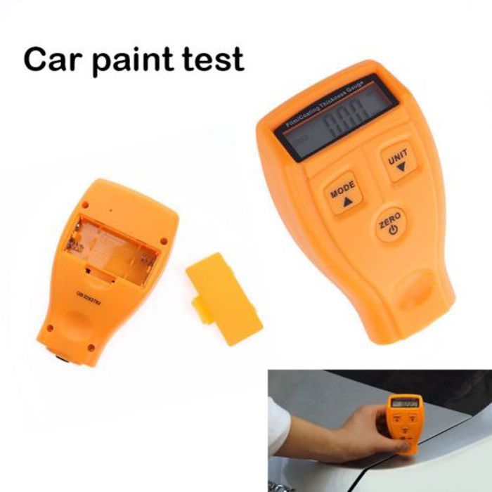 Jauge D'épaisseur De Peinture pour Voiture Testeur 0-2000μm Film À Ultrasons