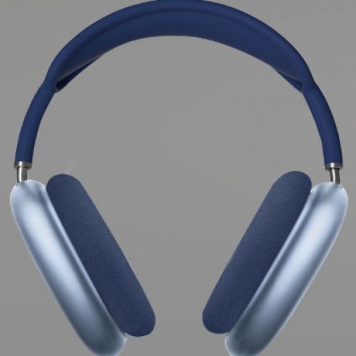 Casque Bluetooth Sans Fil anti bruit Bluetooth compatible 5.0 blue avec sticker.