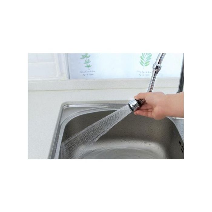 Robinet Aérateur - Non spécifié - Réglable 360° - Économie d'eau - Chrome - Installation facile