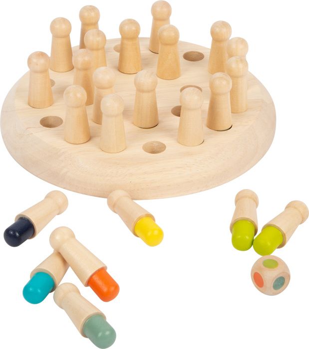 Small Foot Jeu de mémoire des couleurs en bois