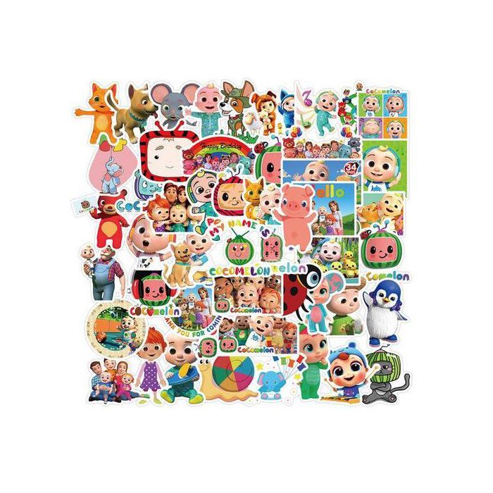 50pcs Cocomelon 1 Stickers