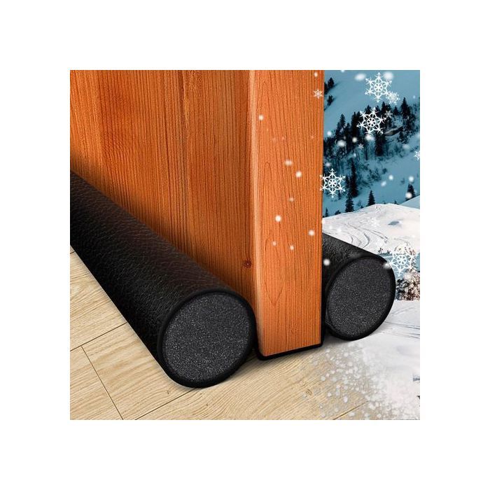 Bas de Porte Double Isolation, Joint De Porte, Isolation phonique, Coupe-Vent et imperméable