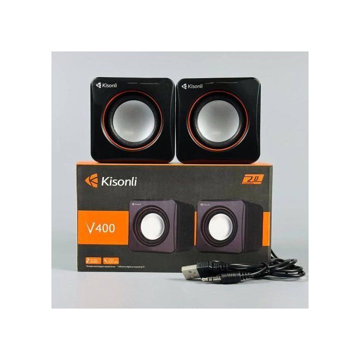 Haut-parleur portable - KISONLI - V400 - 3W - Sans fil - 2.0