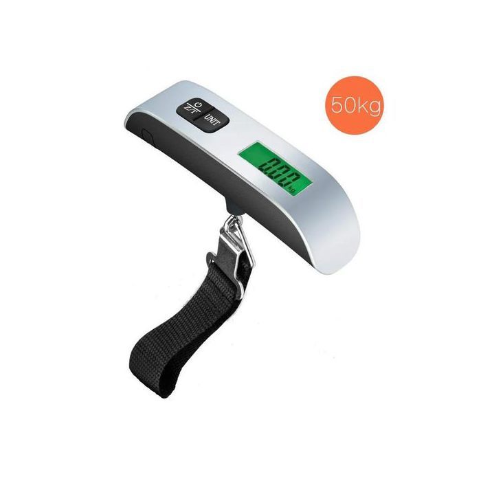 Balance numérique - GENERIC - 50kg - Écran LCD - Portable - Crochet de rangement