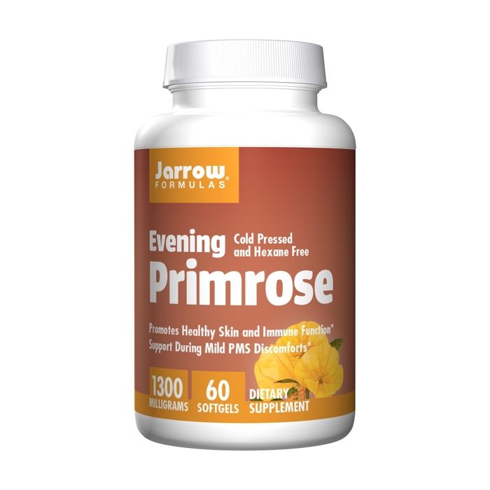 Onagre - JARROW FORMULAS - 60 perles - Huile de pépins - Acide gamma-linolénique - Soutien prémenstruel