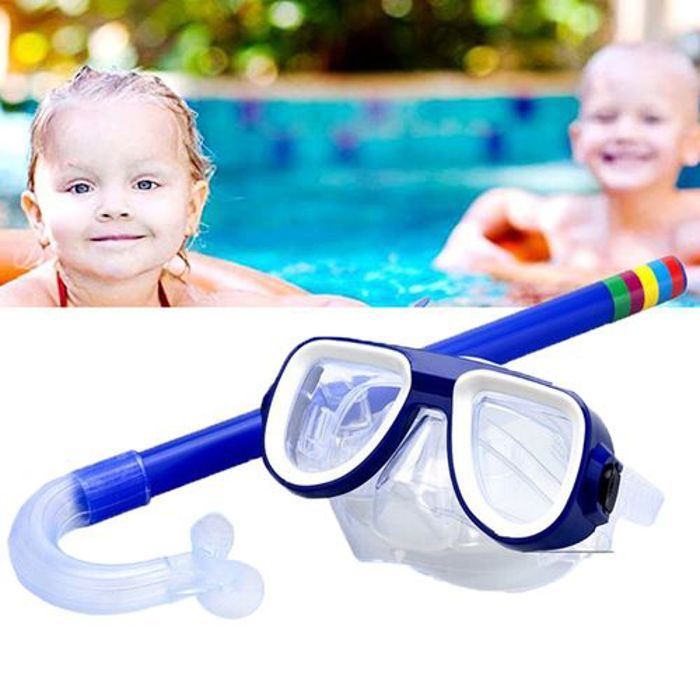 Lunette de plongée & natation + Tuyau de respiration pour moins d'effort