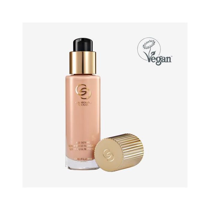 Fond de teint anti-âge Sérum Boost IP 12 + Protection UVA Giordani Gold Porcelain Warm