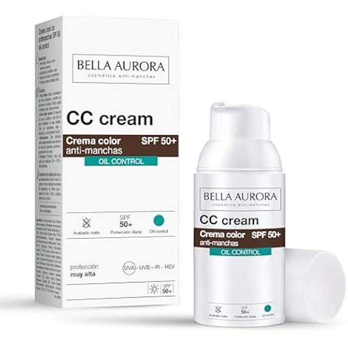 Cc Cream Anti-Manchas Oil Free Spf50 30 Ml