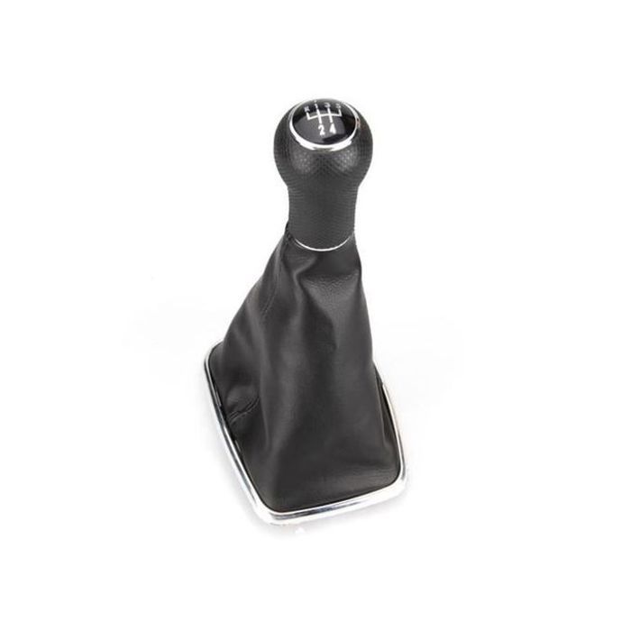 Pommeau Levier 5 Vitesse Soufflet Noir Pour VW Golf Bora Jetta GTi MK4