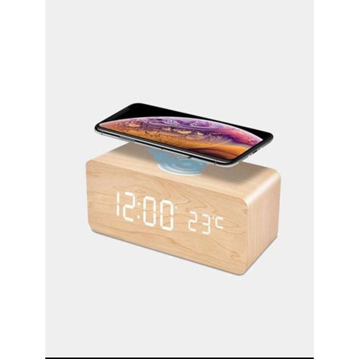 Horloge numérique mur LED grand écran , alarme, mois,jours,calendrier, thermomètre