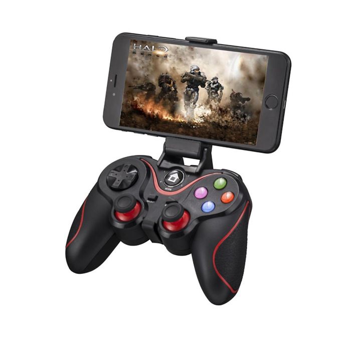 Manette de jeu sans fil compatible Bluetooth V8, manette de jeu, support d'invite, PS3, PC, téléphone portable, PUBG, 2.4