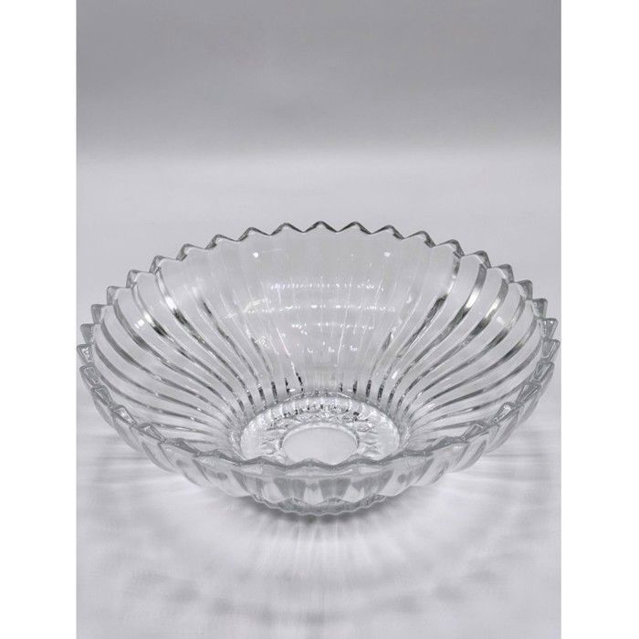 Bol XL en Cristal - 21-11 - 31 cm - Élégant - Transparent - Design épuré