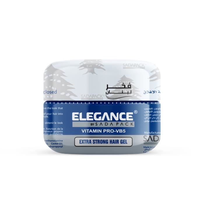 Elegance Extra Strong Hair Gel - 100 Ml