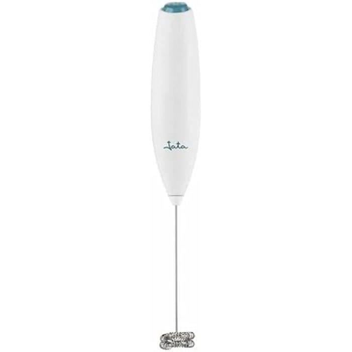 Mousseur à Lait - JATA - JEES1111 - Acier Inoxydable - Sans Fil - 24,5 x 6,5 cm