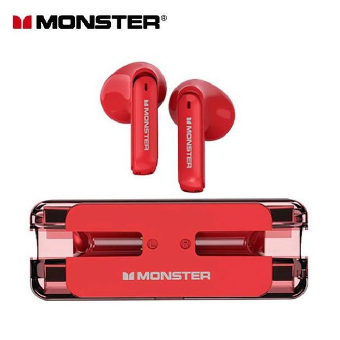 Monster Écouteurs sans fil intra-auriculaires XKT15 HIFI, faible latence, Bluetooth V5.3, écouteurs avec micro, stéréo