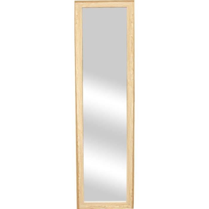 Miroir - M4 - 39x150cm - Bois - Verre - Rectangulaire