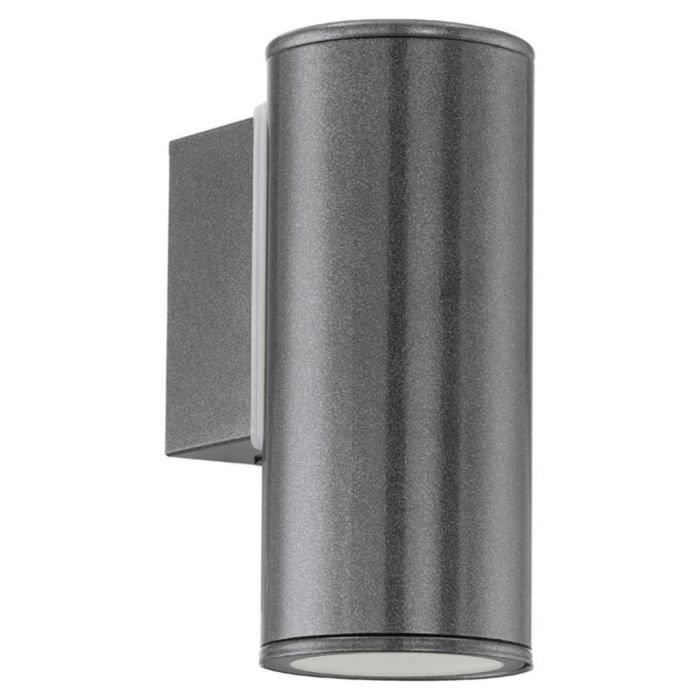 EGLO Lampe murale LED d'extérieur Riga anthracite