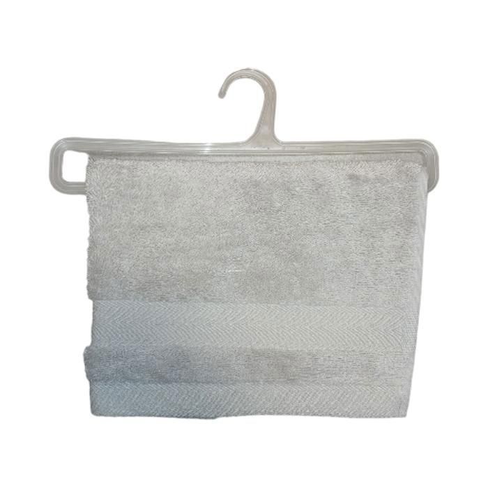 Serviette de toilette - GENERIC - Faro - 30x30 cm - 650g - Gris