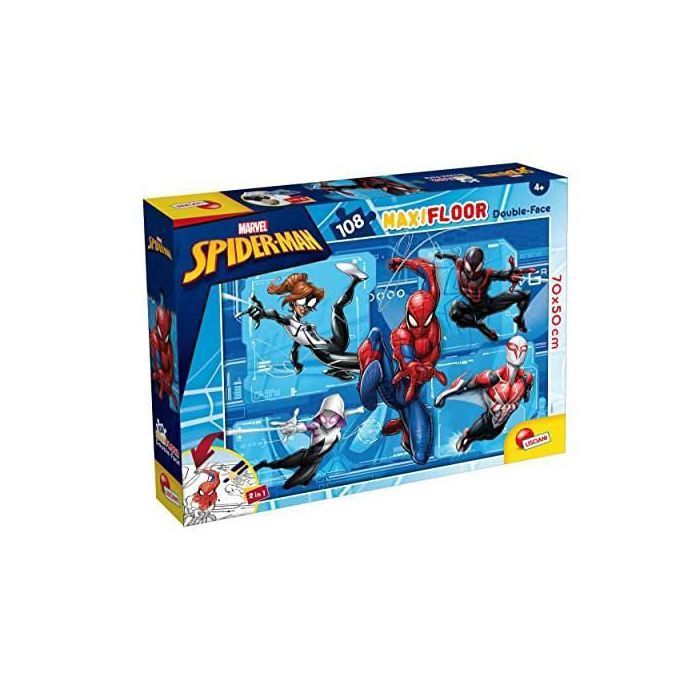 Puzzle Spiderman Marvel - LISCIANI GIOCHI - 108 pièces - Dessins animés et BD - A partir de 10 ans