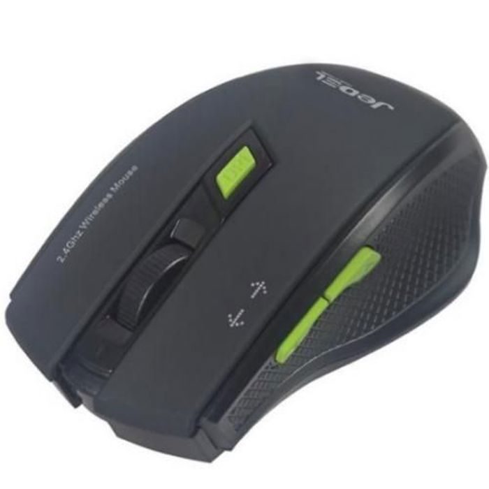 Jedel Souris optique Sans Fil 1600-2400 DPI, USB, commutateur DPI, à 6 Boutons