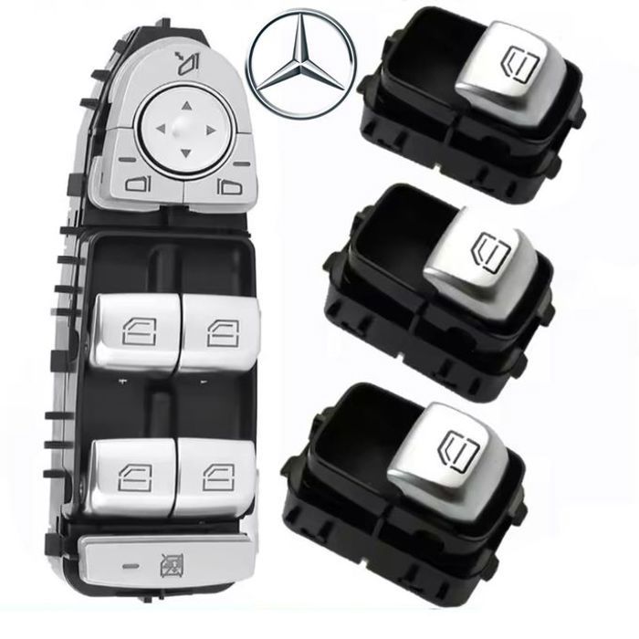 Kit bouton de Lève vitre avant Pour Mercedes-Benz C W205- GLC- EQC- Vito