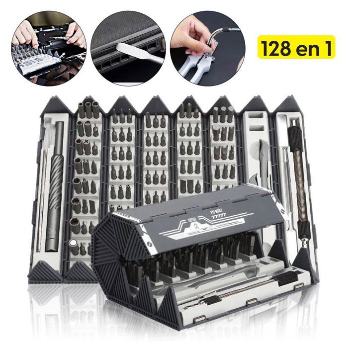 Tournevis Cylindrique Port 128 en 1