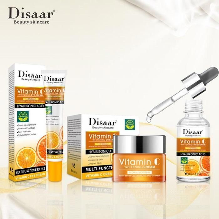 Pack ,soin de la peau,blanchissant à la vitamine C 50ml