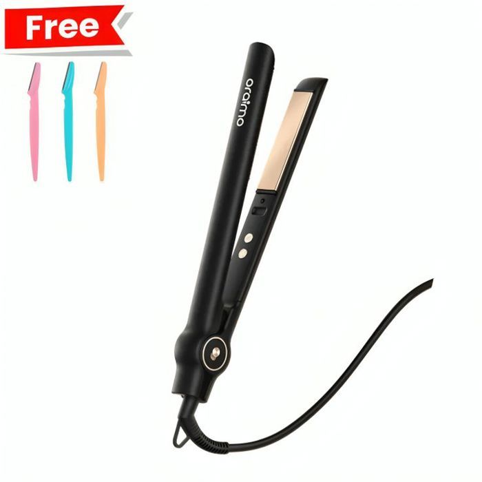 Lisseur à cheveux multi-styles Oraimo avec contrôle de la chaleur + 3 Razoir GRATUIT
