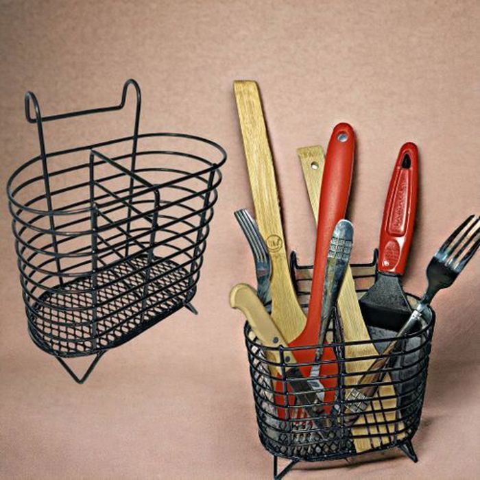 Porte cuillères fourchettes & couteaux Égouttoir suspendu pour couverts de table