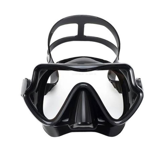 Masque de plongée sous-marine en silicone, équipement professionnel de marque;.