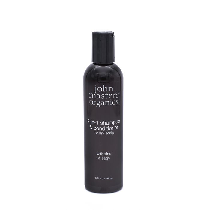 2 en 1 Shampooing revitalisant pour le cuir chevelu au zinc et à la sauge