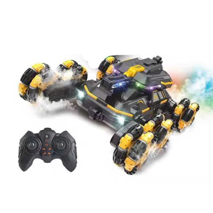 Char télécommandé pour enfants, véhicule de cascade RC, sifois roues, bras oscillant