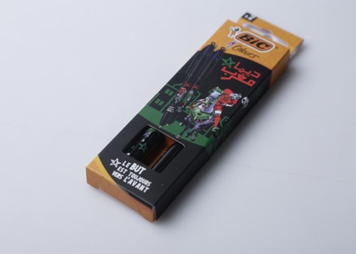 Pack 2 stylos bille BIC 4 couleurs "Morocco Inspiration"