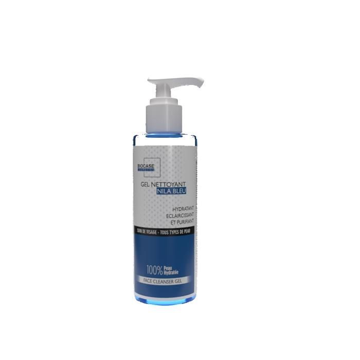 Gel Gommant Exfoliant - Nila Bleu - 200ml - Tous types de peau - Éclat et douceur