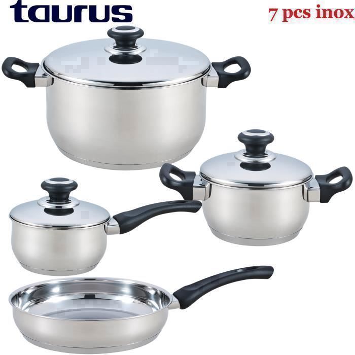 Batterie de Cuisine Andorra 7 pièces – Inox