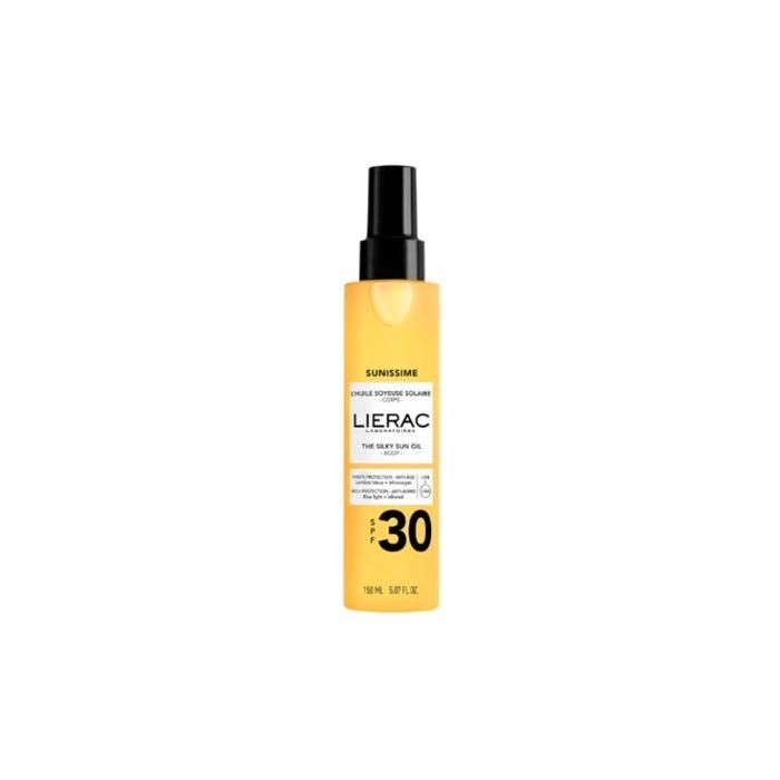 LIERAC - SUNISSIME HUILE SOYEUSE SOLAIRE SPF 30 CORPS 150 ML