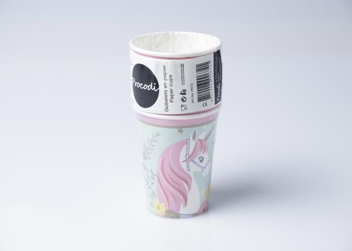 10 GOBELETS UNICORNE