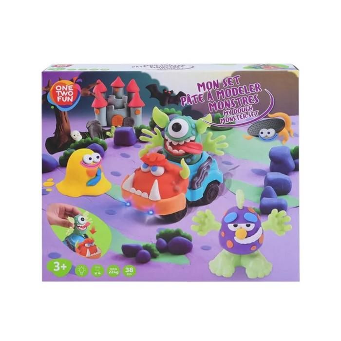 MES MONSTRES SUR ROUES 28PCS 32X6X28CM