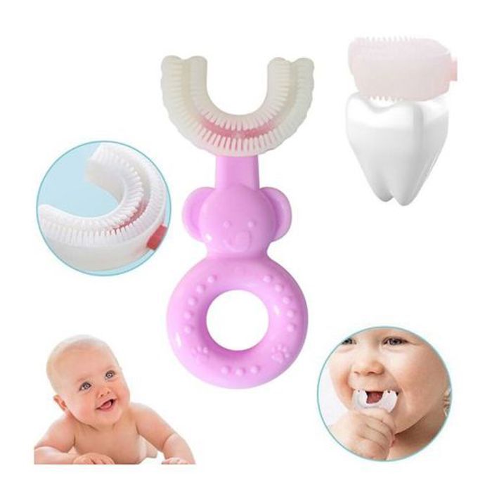 Brosse à dents en silicone pour enfants.