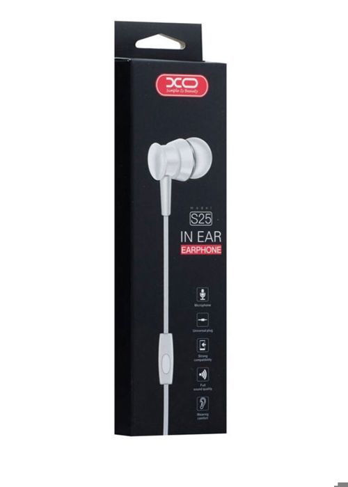 Écouteurs intra-auriculaires stéréo XO S25 avec microphone