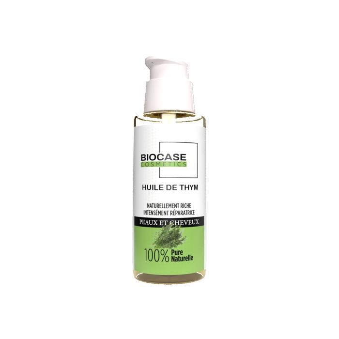 Huile Végétale - Thym (Zaatar) - 30Ml - Hydratant - Pour Cheveux Abîmés