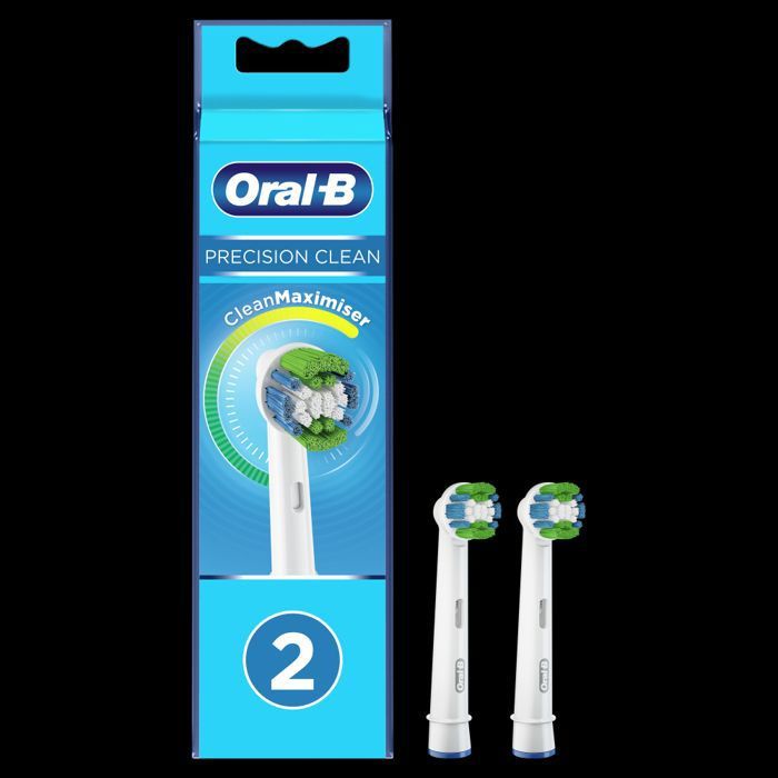 Têtes de brosse de rechange Oral-B Precision Clean 2 unités - ORAL-B