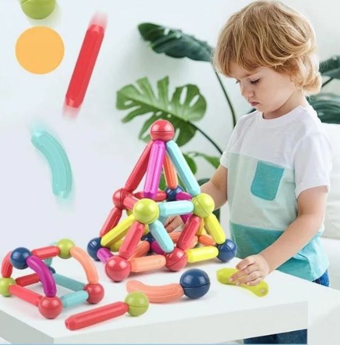 MAGNETIC STICKS – JEU DE CONSTRUCTION MAGNETIQUE 32 PIECES