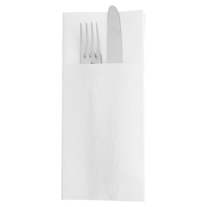Pack de Serviette Kangourou Blanche Punta Punta 40x40cm