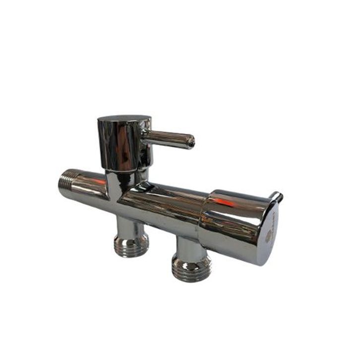 Robinet De Service A Double Sortie 1/2 X1/2 X1/2