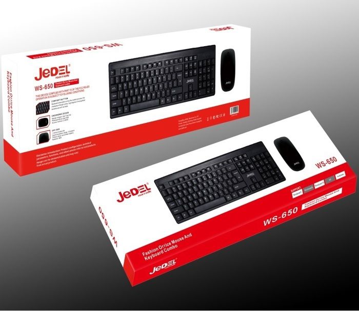 clavier avec souris JEDEL MODEL WS-650