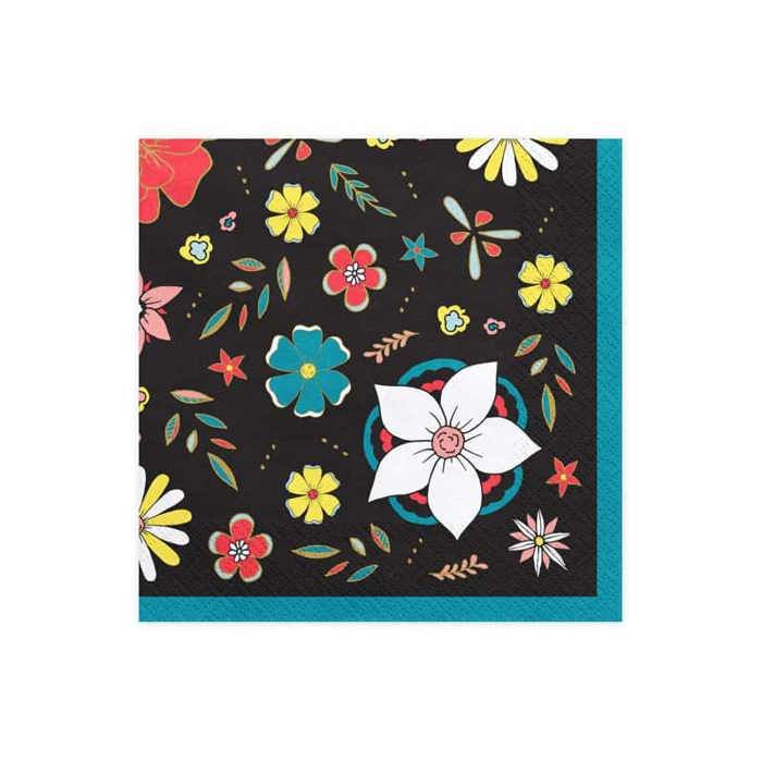 Serviettes Mexican Floral