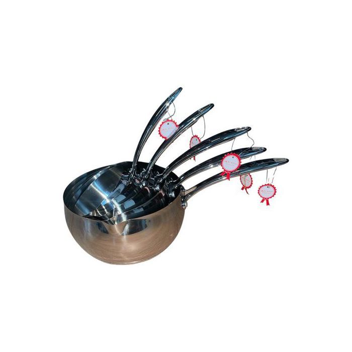Elit Pack Service Casseroles 5 PCS en Inox 18/10 0.5l a 2.5l