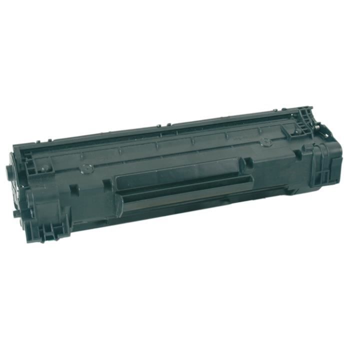 Cartouche de Toner Haute capacité HP CE285A - N° 85A remanufacturée, capacité d'impression 3 200 pages, Couleur : NOIR