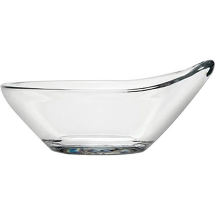 Lot de 6 mini verrines 9,5cm ovales en verre Gastroboutique - Pasabahce